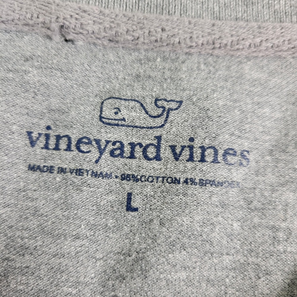 Vineyard Vines Mens Large Solid Gray Performance … - image 4